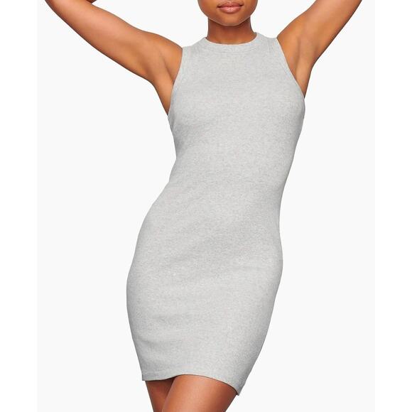 SKIMS Cotton Rib Tank Dress 4X - Picture 1 of 4